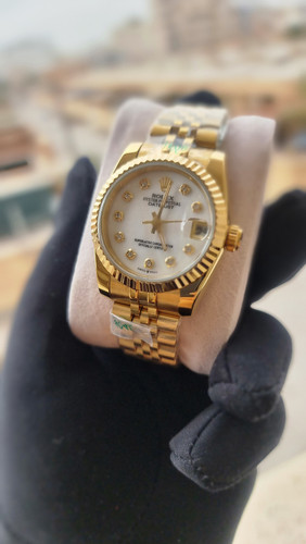 ساعت رولکس طلایی مستر کپی درجه یک سایز بزرگ