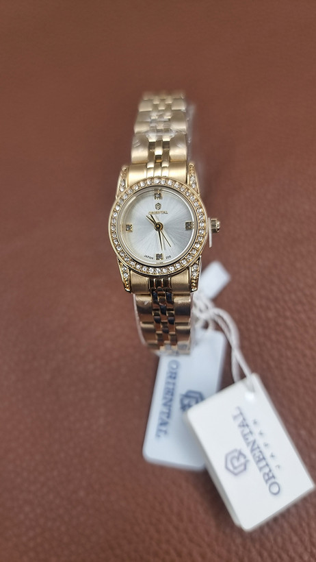 ساعت زنانه اورینتال طلایی