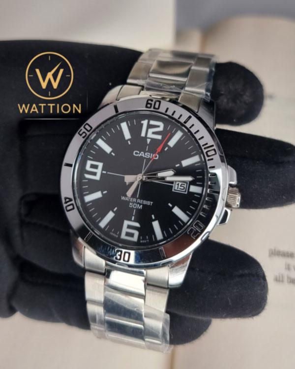 ساعت مچی مردانه کاسیو 5058 صفحه مشکی